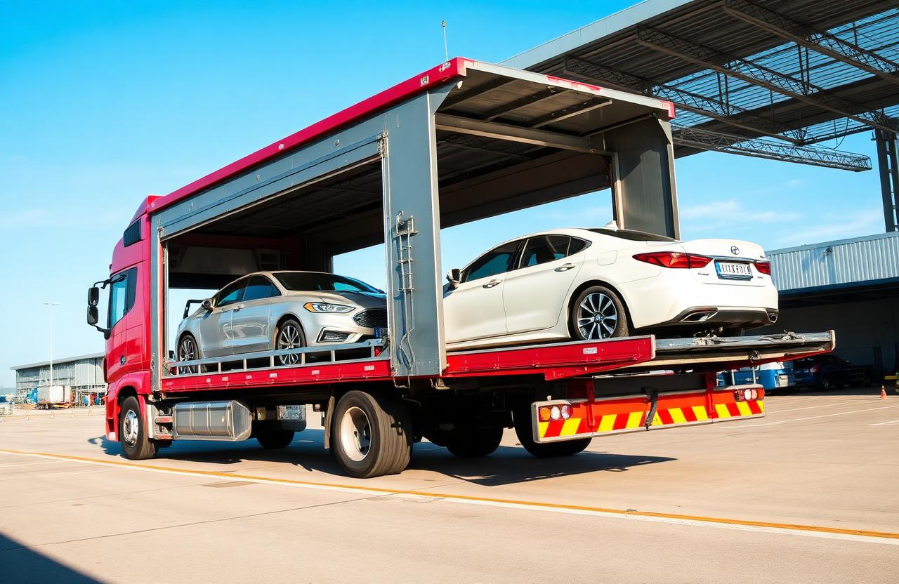 Open Carrier Vehicle Shipping