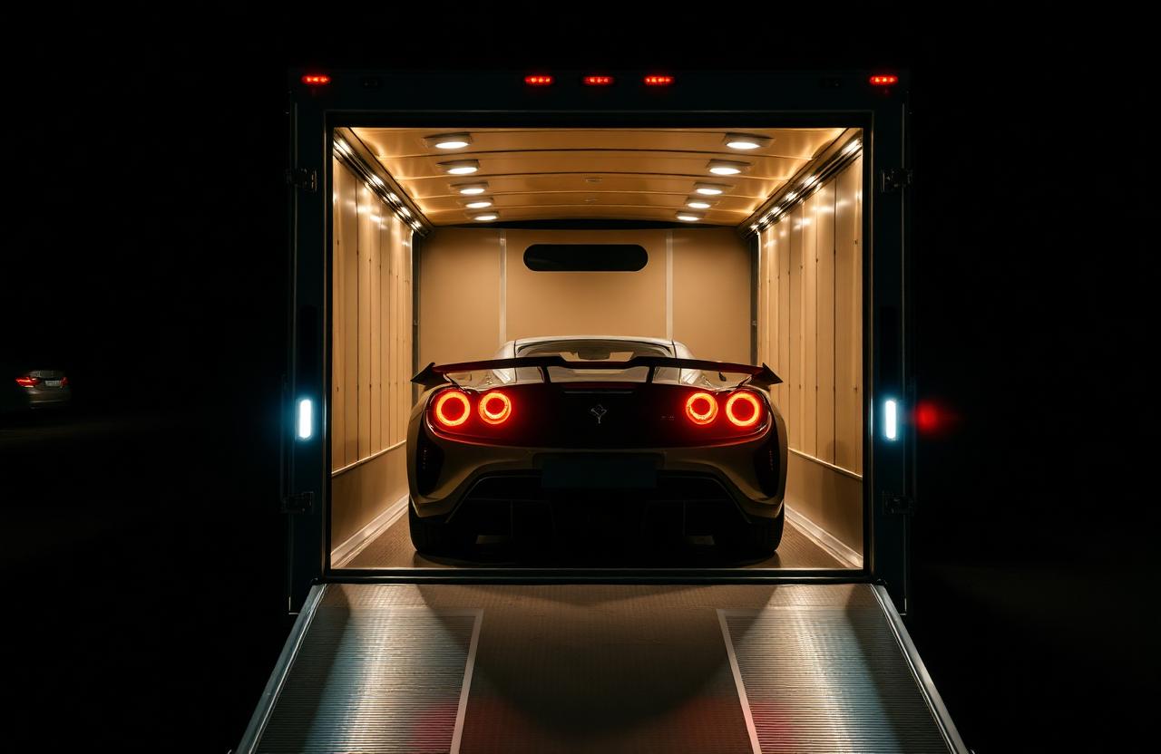 Enclosed Vehicle Transport